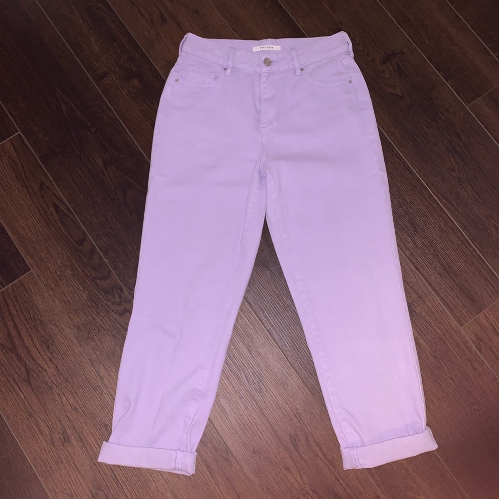 Pacsun Lavender mom jeans